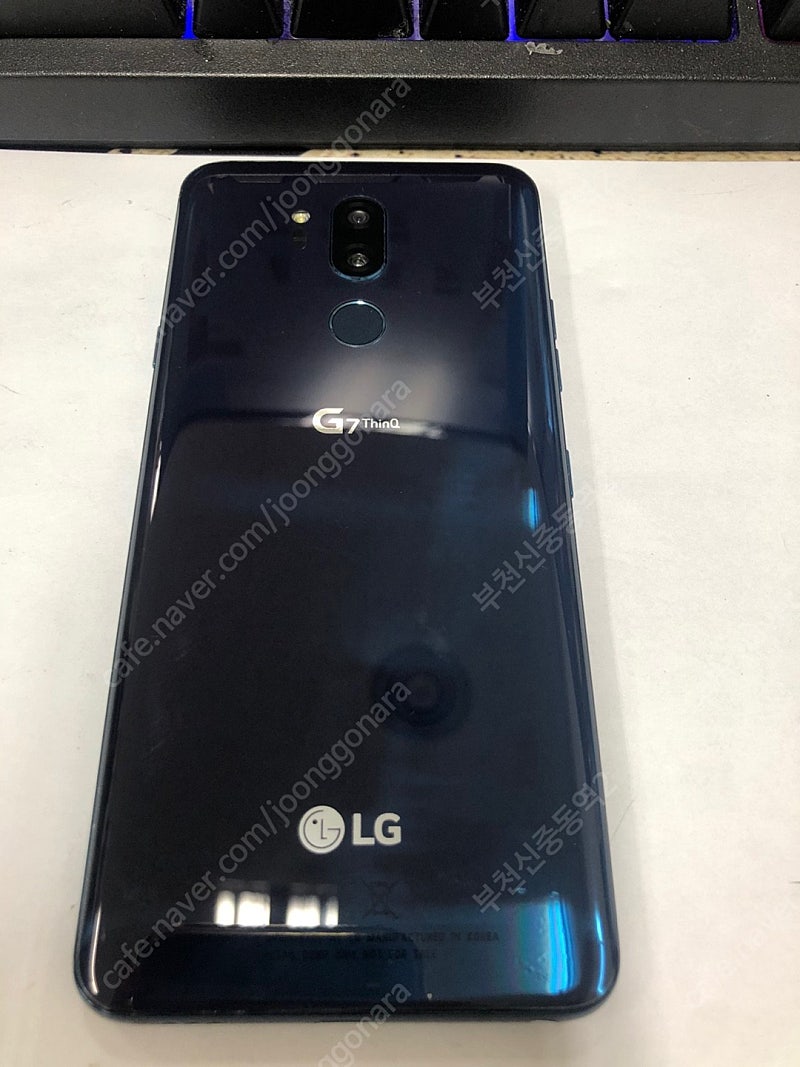 191021 LG G7 블루 AA급 64GB 무잔상 C타입 업무폰 학생폰 효도폰추천 8만 부천