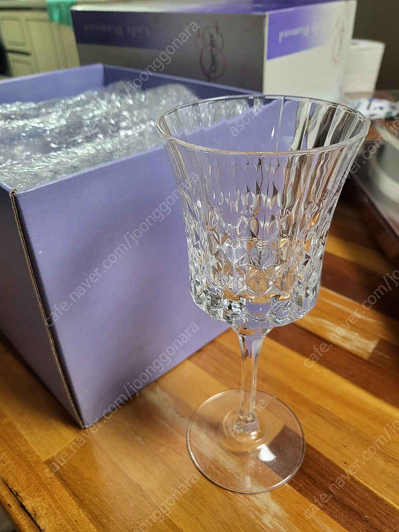 프랑스 크리스탈 와인잔 칵테일잔 6p cristal d'arques darques