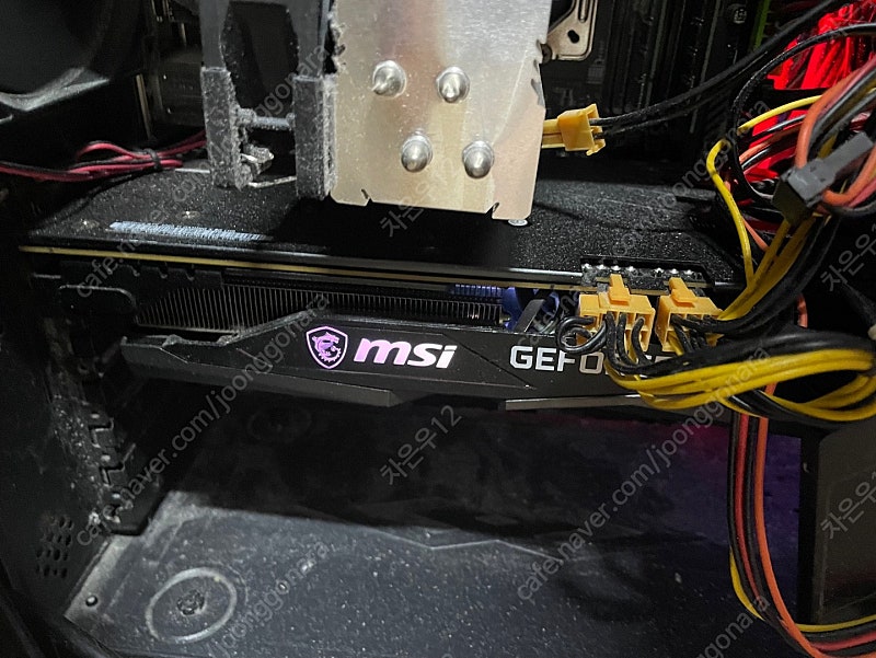 MSI RTX 3060TI 팝니다.