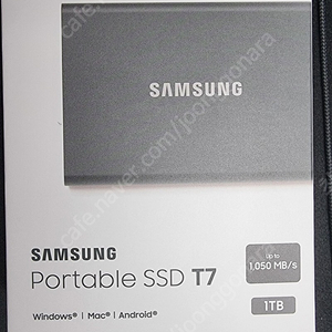 삼성 포터블 SSD 1TB T7 Touch 미개봉 13만원