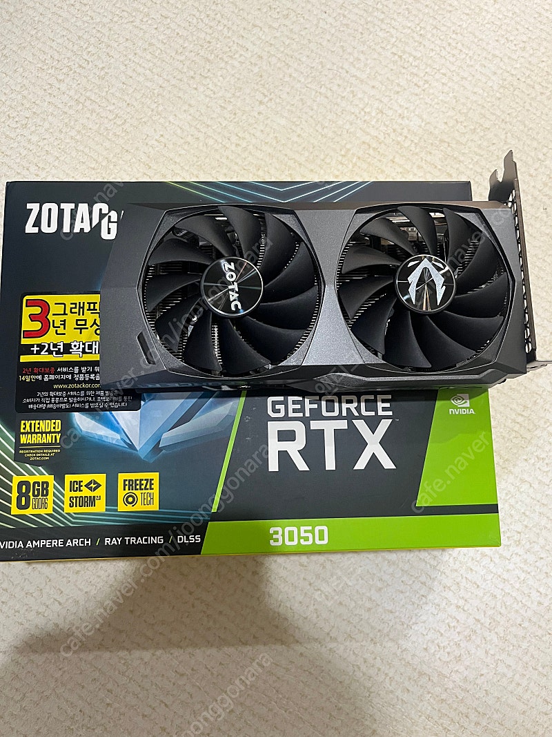 zotac rtx3050 그래픽카드