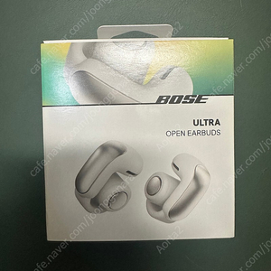 BOSE Ultra Open Earbuds 보스 울트라 오픈 이어버드 블루투스 이어폰 화이트 미개봉 신품 판매합니다.