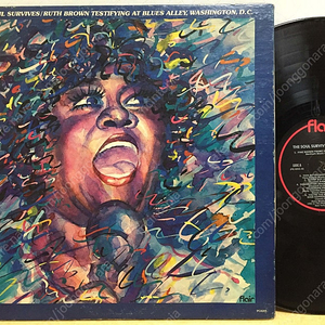 LP ; ruth brown - the soul survives 루스 브라운 엘피 음반 소울 펑키 soul funk