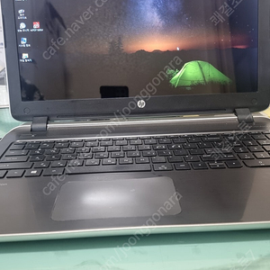 5만원) HP PAVILION 노트북 15인치 SSD 120G 메모리 4GB