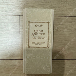 Fresh 프레쉬 크림 (크렘) 앙씨엔느 화이트 트러플 페이스 세럼 30ml 판매합니다 (미개봉 새상품)