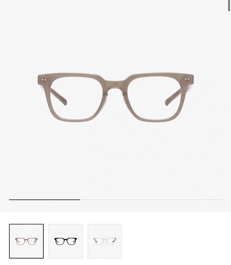 [새상품] 젠틀몬스터 x 마르지엘라 MM117 브라운 안경(급처)