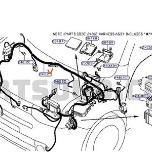 닛산큐브(2012) 전기배선 부품 구합니다.(사진참조)