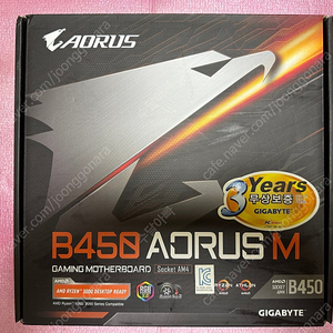 GIGABYTE B450 AORUS M 팝니다.