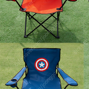 캡틴아메리카,마블 캠핑의자 2개 18000.가격더내림.