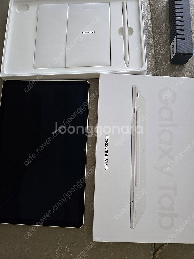 갤럭시탭 s9 5g 256기가 베이지--0