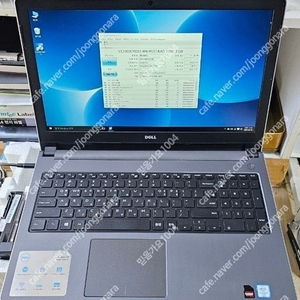 [노트북] dell inspiron 15 (p51f004) / i7-6500u, 16G, 2TB HDD