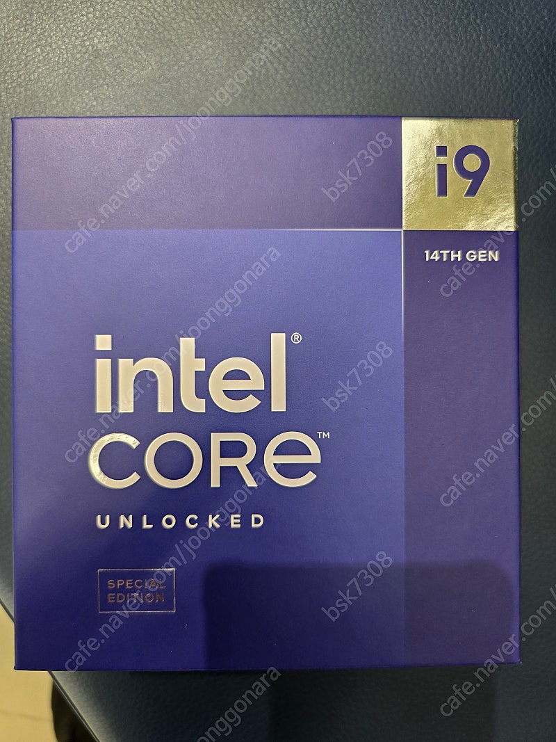 I9 14900KS -SP111 MC93 고수율 CPU 판매합니다.