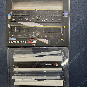 지스킬 G.SKILL DDR5-8000 CL40 24GB x 2 판매합니다.