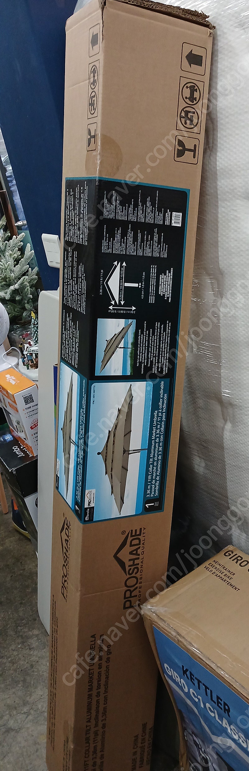 (새상품) 코스트코 썬브렐라 정원용 우산 파라솔 3.36M