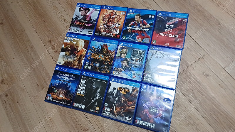 PS4 게임CD 12장 일괄 판매