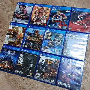 PS4 게임CD 12장 일괄 판매