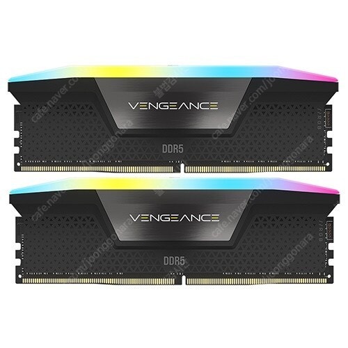 미개봉 커세어 벤젠스 corsair vengeance RGB DDR5 64GB (2x32GB) 6000 C40 새제품 팝니다.