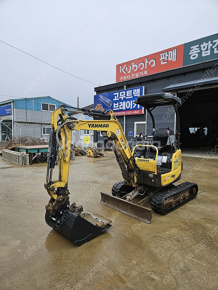 1.7톤 중고굴삭기 얀마 VIO17 19년식 판매합니다...--1