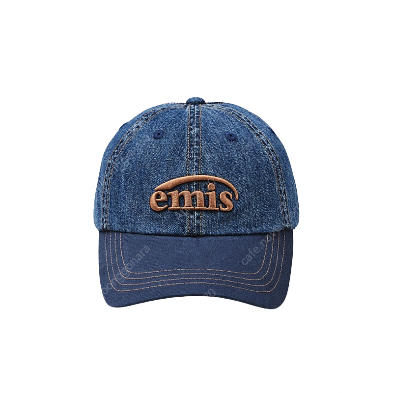 Emis 이미스 워시드 데님 볼캡 블루 네이비 정품 미개봉 새상품 모자 판매 양도 Washed Denim Ball Cap Blue Navy