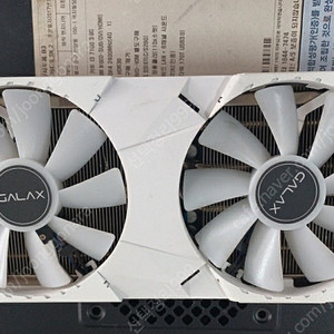 갤럭시 rtx 2080 화이트 8g 그래픽카드 팝니다