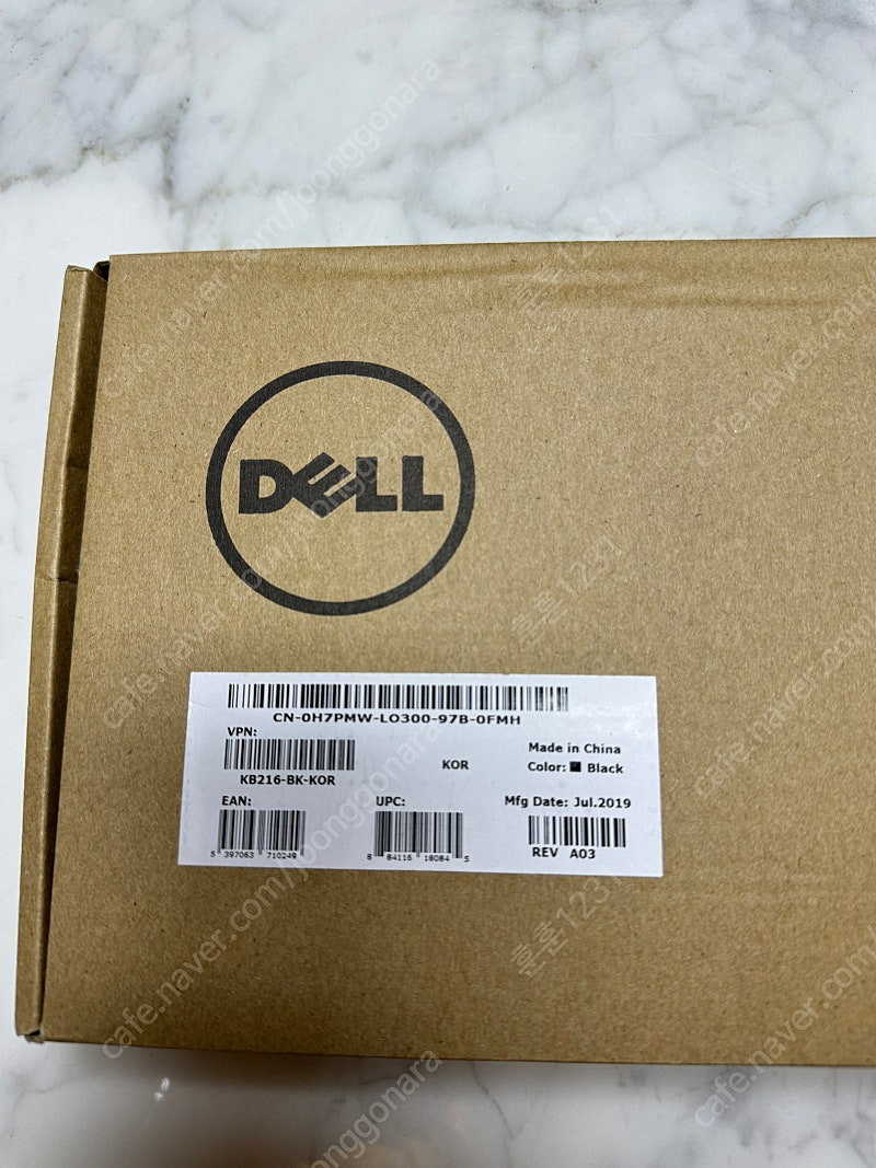 델 Dell 키보드 KB216T (KB-216-BK-KOR) 1만원에 판매합니다.