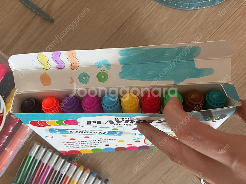 도트,패브릭마커,글라스펀,슈슈앤크라앞치마,악기세트등 일...--1