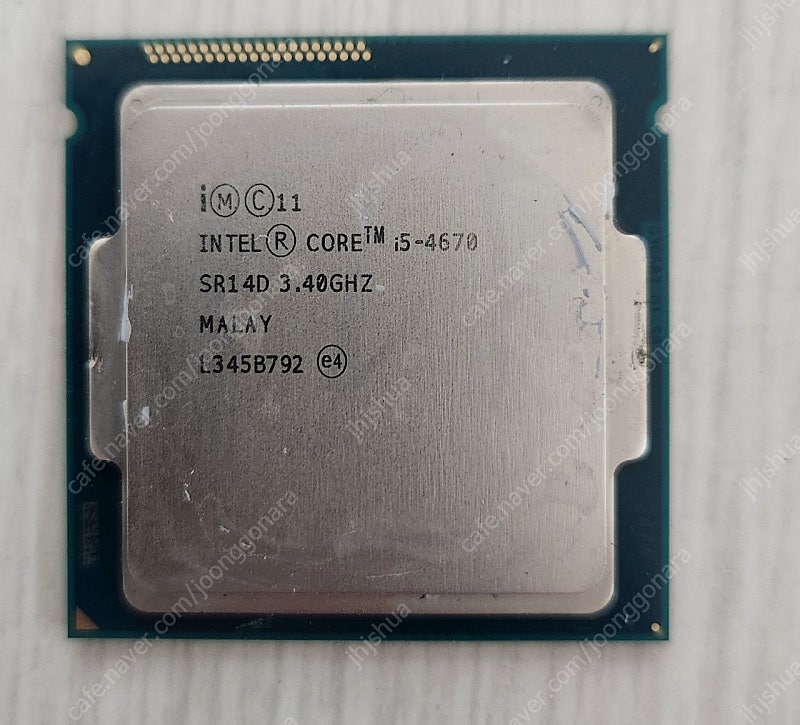 i5 4670 cpu 단품