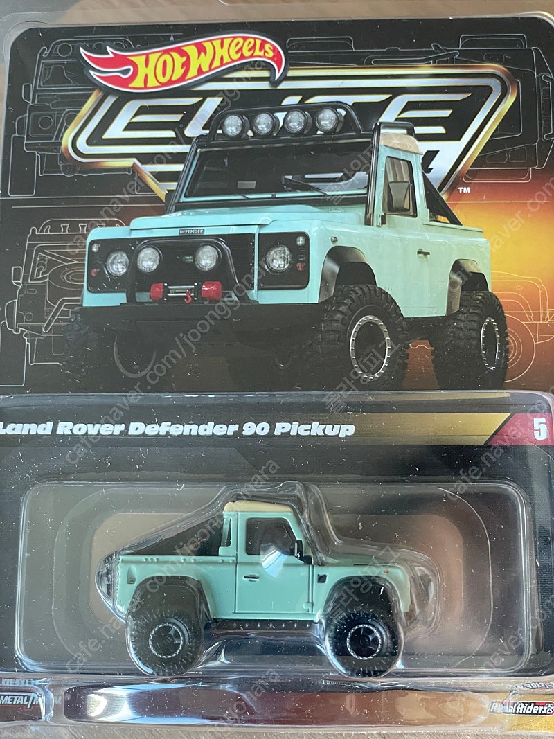 Hotwheels 핫휠 RLC 2023년 Elite64 엘리트64 Defender 90 pickup 핫휠 디펜더90 픽업