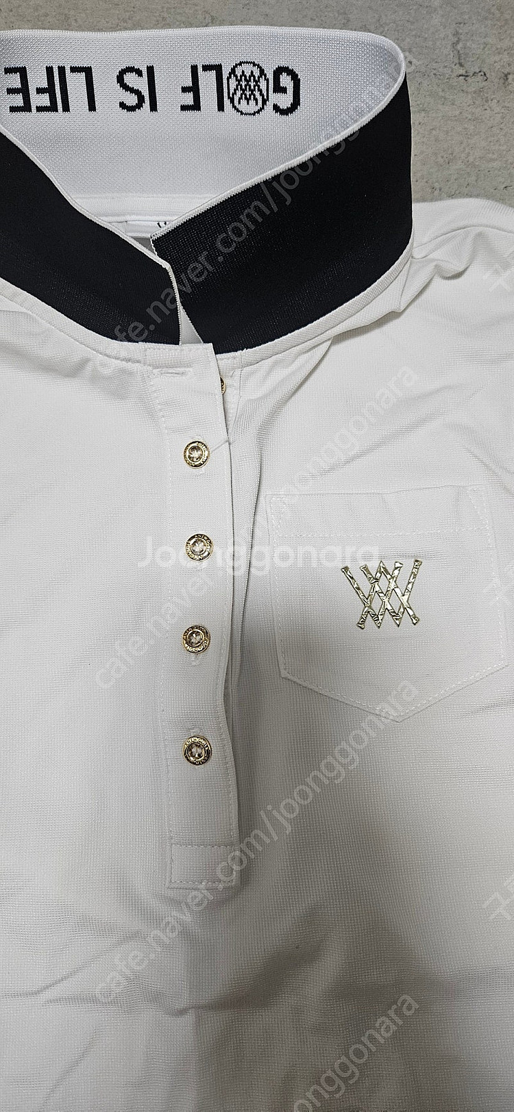 어뉴 정품 골프 티셔츠--1