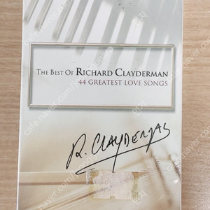 리차드 클레이더만 The Best Of Richard Clayderman - 44 Greatest Love Songs [2tape] 미개봉 테이프