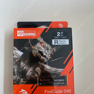 씨게이트 Firecuda 540 SSD 2TB NVME M2 PCIE5.0 레스큐