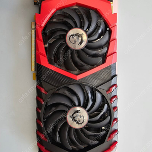 MSi GTX 1070 Ti 그래픽 카드 팝니다 하자