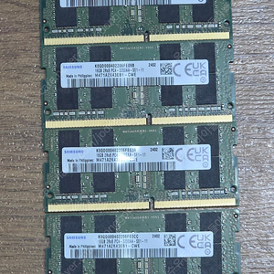 노트북 삼성 DDR4 PC4-3200AA 16G / 삼성 DDR4 PC4-2666V 16G // 데스크탑용 삼성 DDR3 PC3L-12800U 8G (서울)