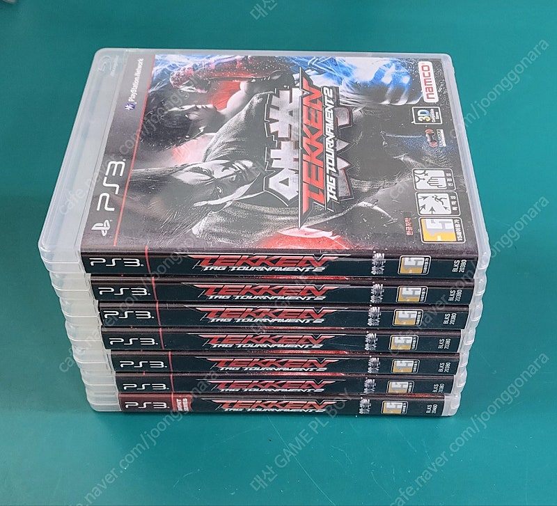 PS3 철권 태그 토너먼트 2 정발 한글판​ 게임 CD 7장 판매 장당 20,000원