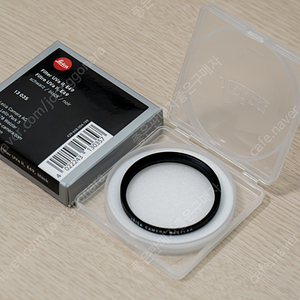 라이카Q 시리즈용 필터 Leica Filter UVa II E49 Black 판매 (49mm면 다른 렌즈도 맞아요)