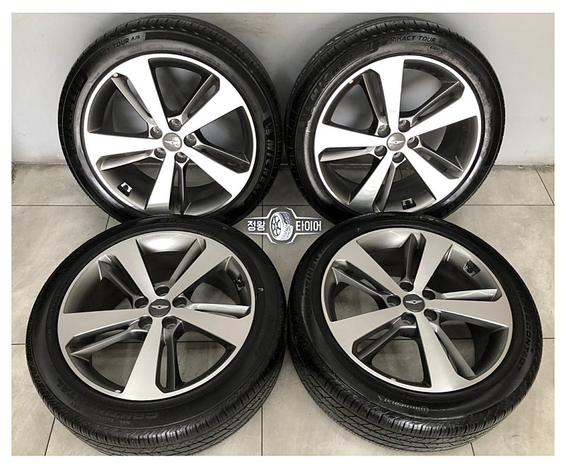 GV80 20인치 중고 휠타이어 255/45R20 올뉴카니발 쏘렌토MQ4 더뉴싼타페