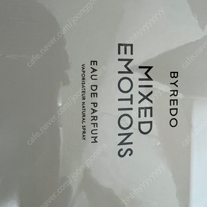 Byredo mixed emotions 바이레도 믹스드 이모션