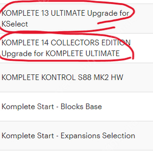 Komplete 13 Ultimate, 14 Collector's edition 계정양도