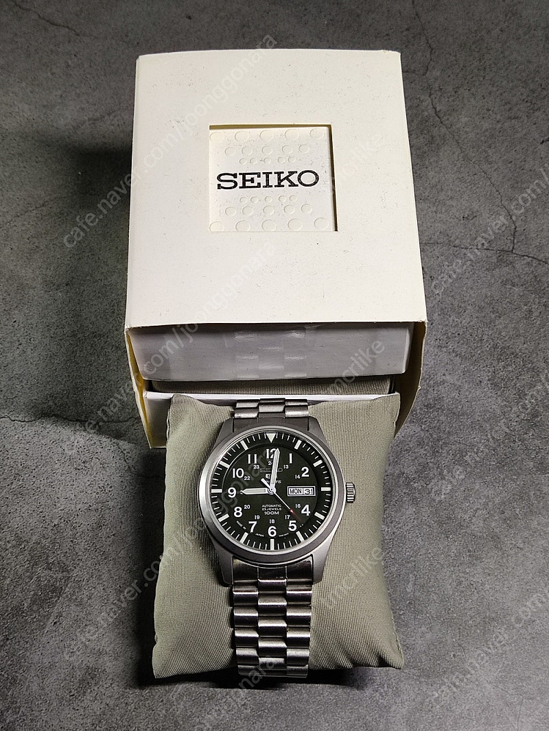 세이코 SEIKO 5 스포츠 오토매틱 23보석 100M방수 시계