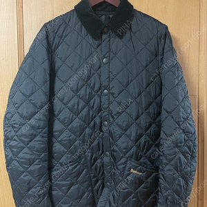 Barbour 바버 리데스데일 헤리티지 퀼팅 블랙