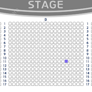 윤하 소극장 공연 티켓 정가 양도, 07월 07일 (일) B구역 11열 16