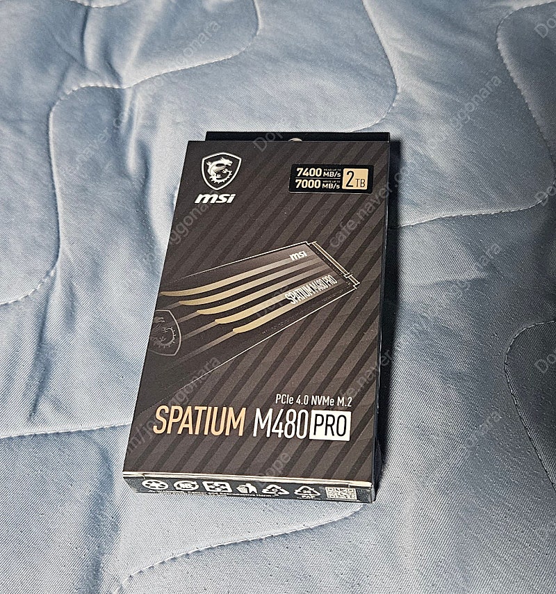 MSI M480 PRO 2tb 팝니다.