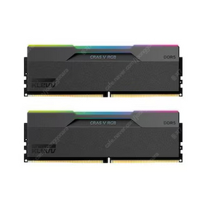 ESSENCORE KLEVV DDR5-6000 CL30 CRAS V RGB 패키지 서린 (48GB(24Gx2)) 블랙 새제품