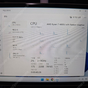 아야네오 프로 레트로파워 4800u 팝니다. umpc