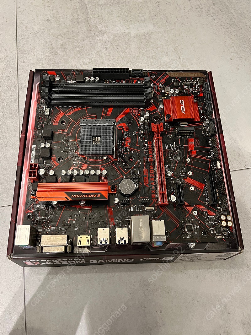 ASUS EX A320M-GAMING 메인보드 팝니다.