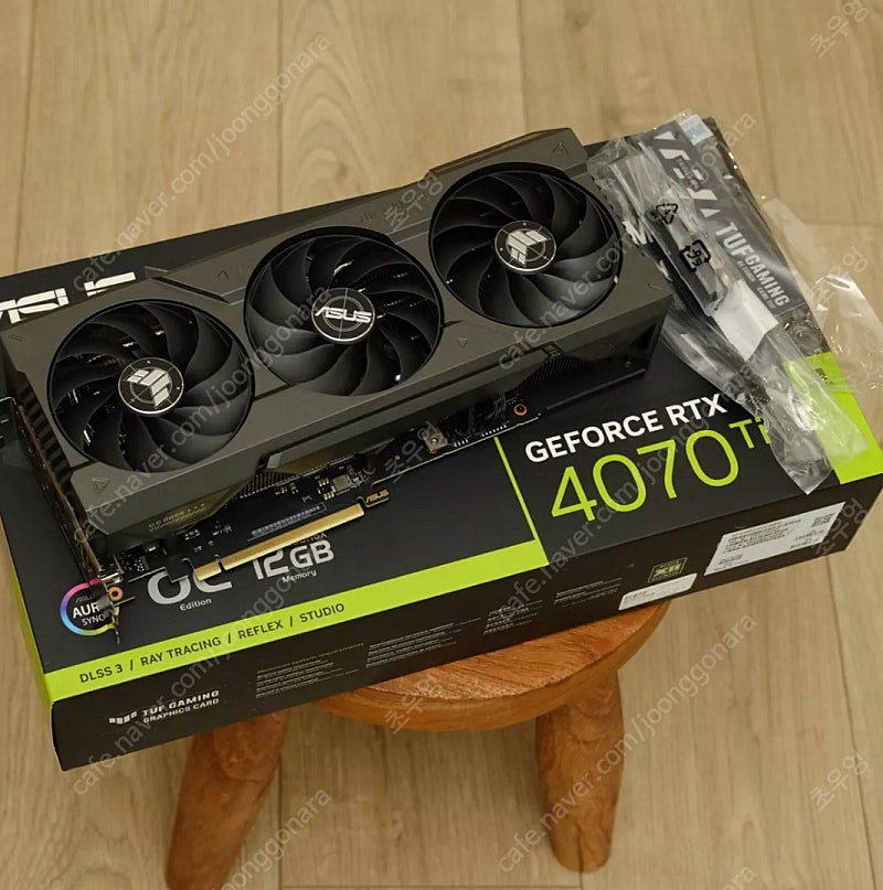 ASUS TUF Gaming 지포스 RTX 4070 Ti O12G OC D6X 12GB