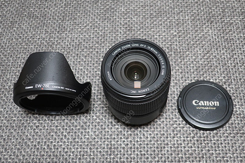 캐논 EF-S 15-85mm 1:3.5-5.6 IS USM 판매합니다.