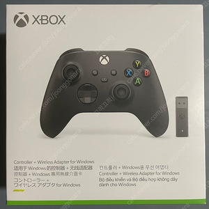 XBOX 4세대 무선 컨트롤러 + 무선 어댑터 미개봉