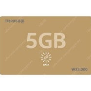 SKT T데이터쿠폰 5GB, 2GB, 1GB, 500MB 판매 (표준요금제에도 사용가능, 사용기한 1년)