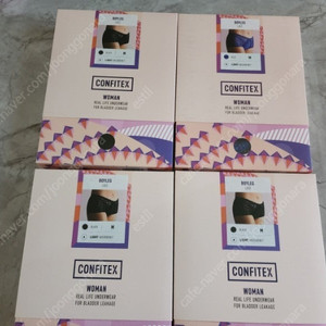 새상품) CONFITEX 생리팬티 4개 판매합니다